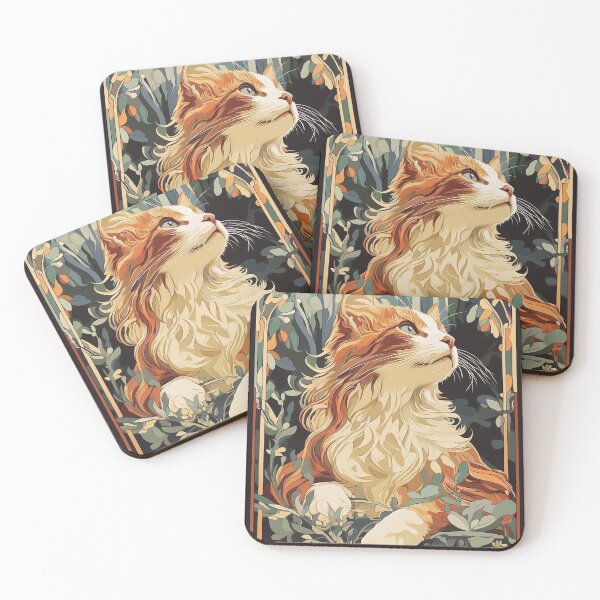 Item preview, Cats of Art Nuvo | Tonkinese_02 designed and sold by TailTalesJP.