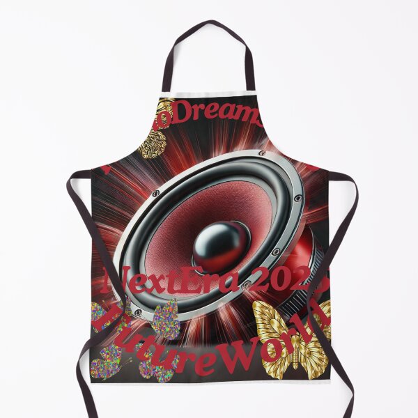 Item preview, Techno Dreams 2025 – Futuristic EDM Speaker & Butterfly Design designed and sold by Azazel77.