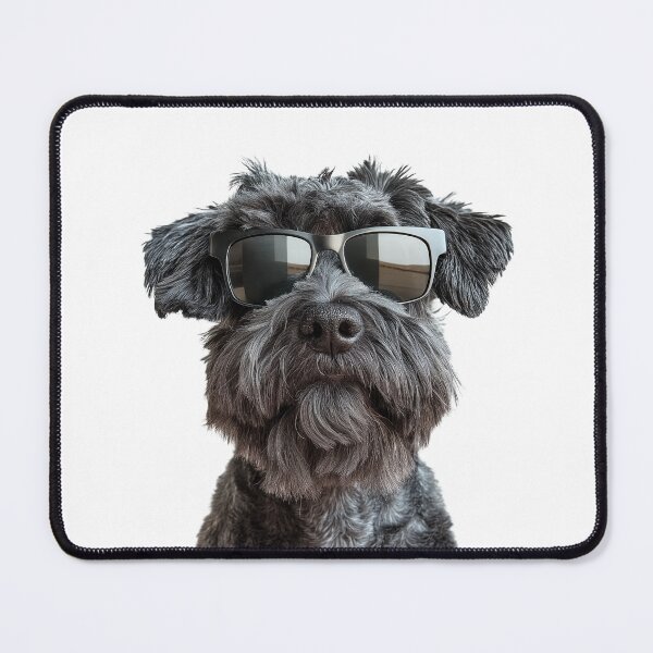 Item preview, Funny cool Bouvier des Flandres Dog wearing sunglasses designed and sold by LazyOwlStore.