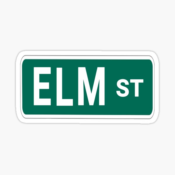 Item preview, Elm Street designed and sold by Halloweenville.
