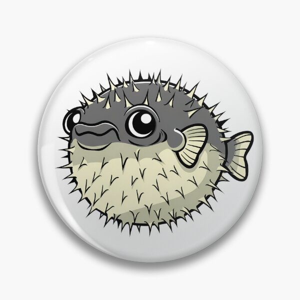Item preview, Cute Pufferfish Sea Creature Design designed and sold by Templatemini.