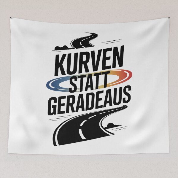 Item preview, Curves instead of straight ahead designed and sold by wolfgangrainer.