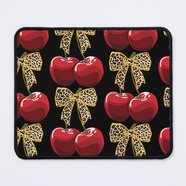 Item preview, Cherry print bow designed and sold by PMSNshop.