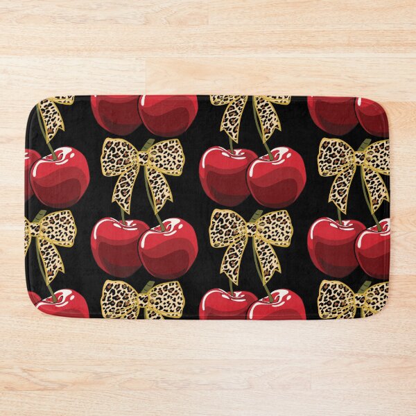 Item preview, Cherry print bow designed and sold by PMSNshop.