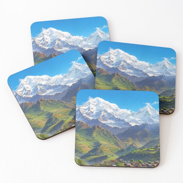 Item preview, Annapurna Mountain designed and sold by WanderlustArtsy.