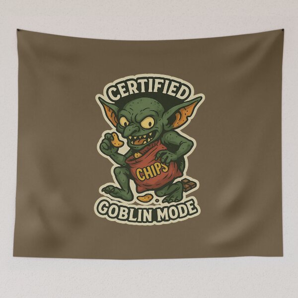 Item preview, Certified Goblin Mode designed and sold by Zamoar.