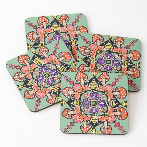 Item preview, Mushies, butterflies and bee tales. designed and sold by bekki smith.