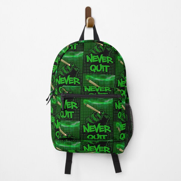 Item preview, Never Quit – Cannabis Inspired Fist & Spliff Design designed and sold by GrizzlyCollective.