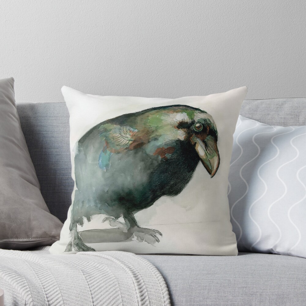 Item preview, Throw Pillow designed and sold by maitesanchezart.
