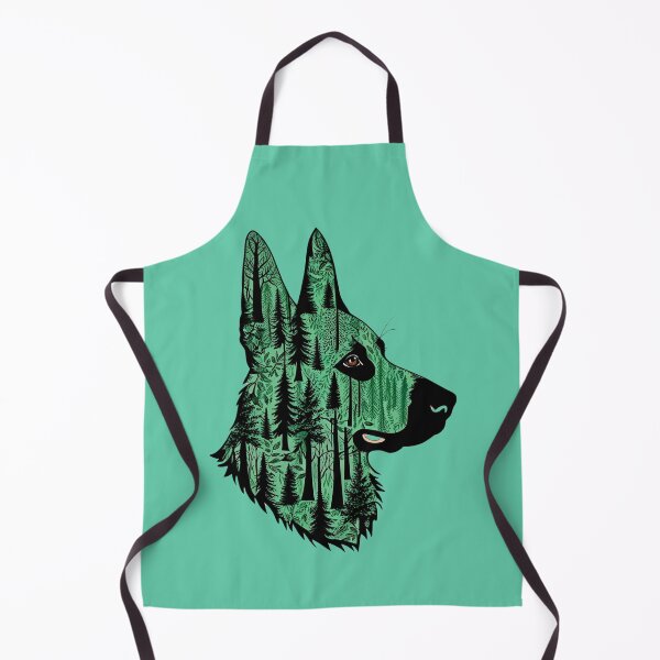 Item preview, Forest Silhouette of a German Shepherd designed and sold by GoodyPaws.