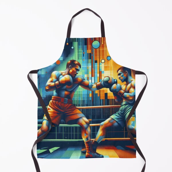 Item preview, Psychedelic boxing match in colors designed and sold by Sigtrix.