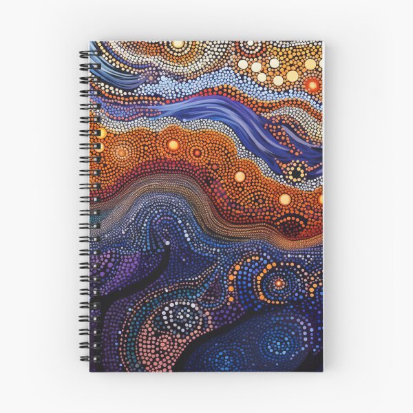 Item preview, Aboriginal Inspired Dot Art - Christmas Night designed and sold by GrinGalore.