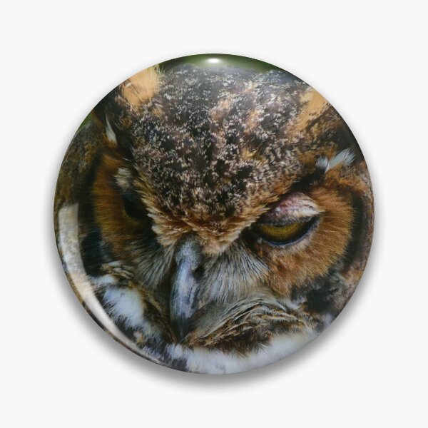 Item preview, Great Horned Owl Portrait designed and sold by MercerImages.