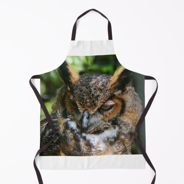 Item preview, Great Horned Owl Portrait designed and sold by MercerImages.