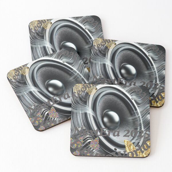 Item preview, Techno Dreams 2025 – Futuristic EDM Speaker & Butterfly Design designed and sold by Azazel77.