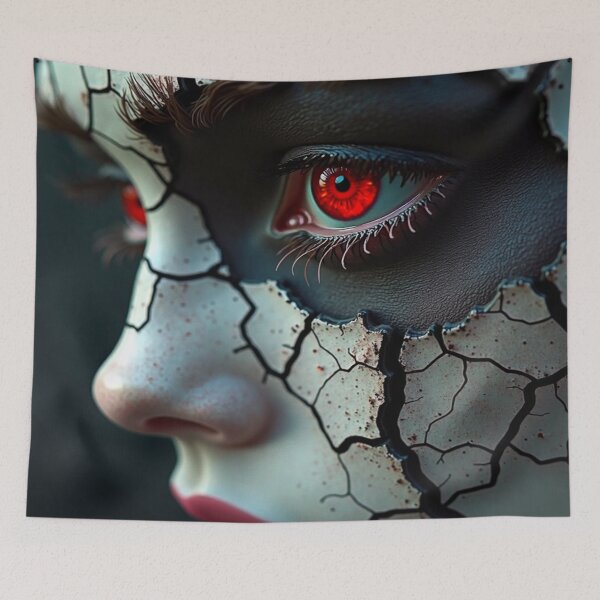 Item preview, My Cracked Face designed and sold by Huskyyy Designs.