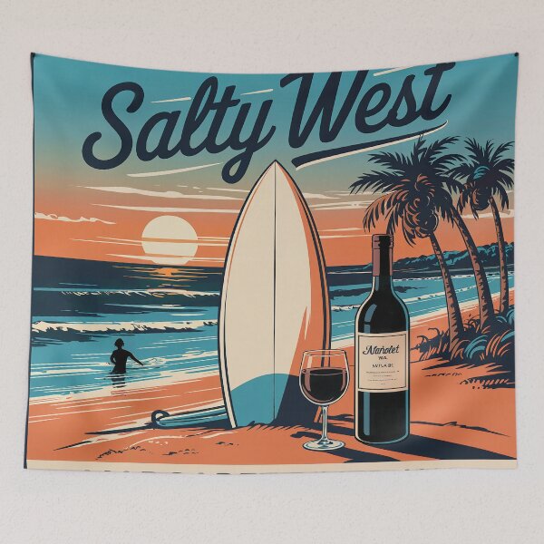 Item preview, Margaret River - Salty West designed and sold by Random Designs.