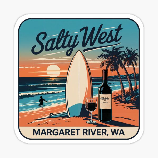Item preview, Margaret River - Salty West designed and sold by Random Designs.