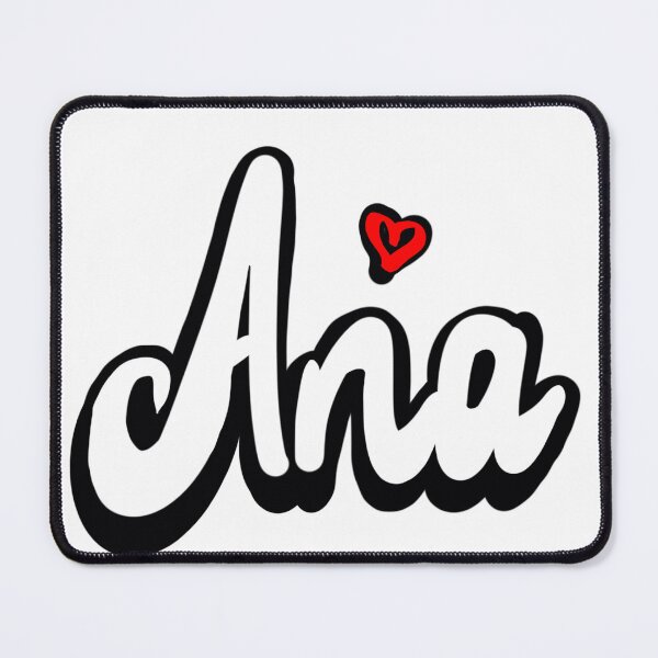Item preview, Ana popular girls first name in white 2. Personalized personalised customised name Ana designed and sold by Artonmytee.
