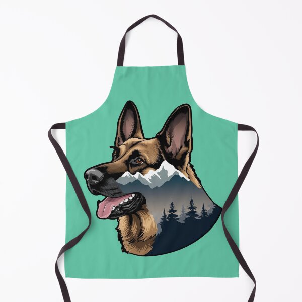 Item preview, Mountain Silhouette of a German Shepherd designed and sold by GoodyPaws.