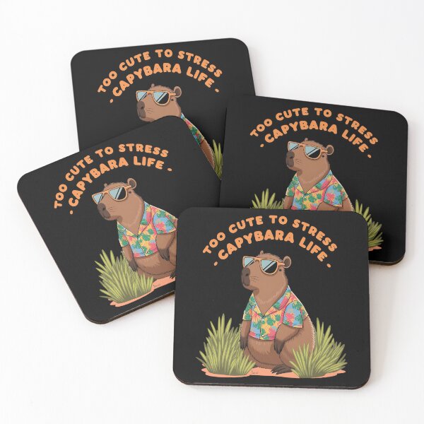 Item preview, Capybara friends - Be my capybara - Capybara adventure - Capybara zen - Groovy capybara - Be cappy - Sweet capybara            designed and sold by JansenGS.