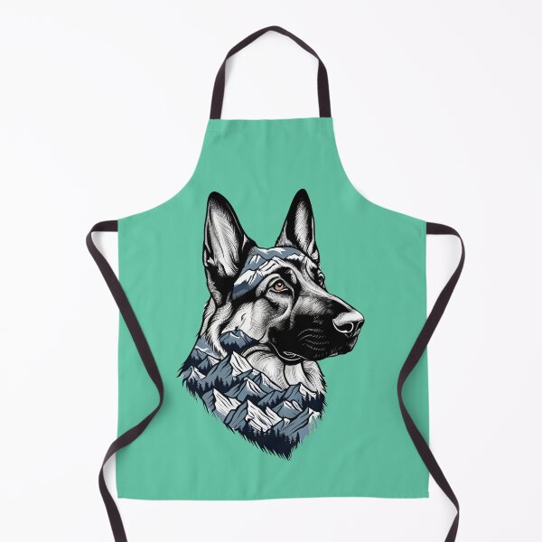 Item preview, Mountain Silhouette of a German Shepherd designed and sold by GoodyPaws.