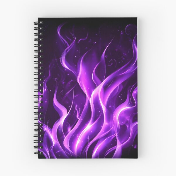 Item preview, Fire purple art magic designed and sold by BeebooDesign.