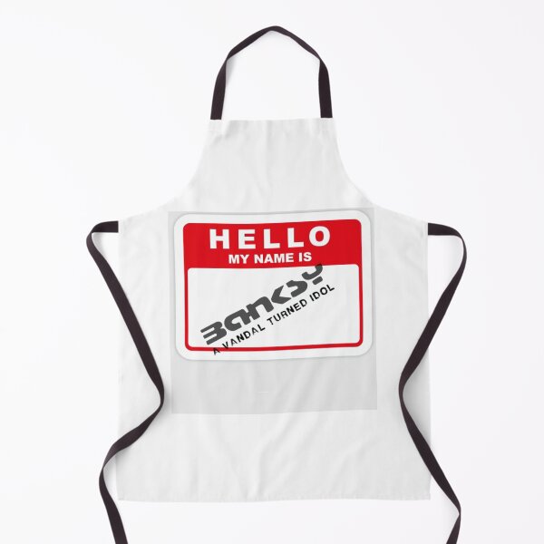 Item preview, Hello my name is banksy red designed and sold by Betojimenez13.