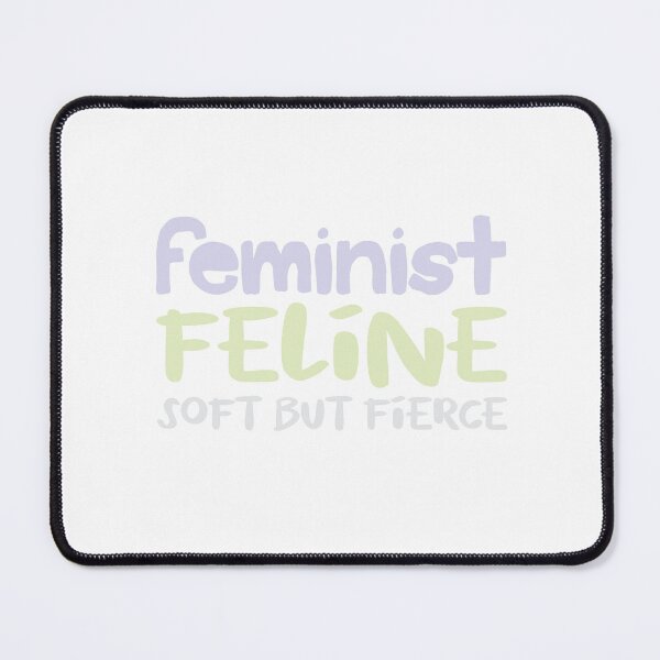 Item preview, Feminist Feline - Soft but Fierce! designed and sold by jazzydevil.