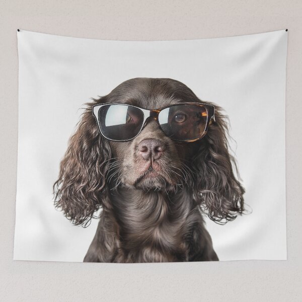 Item preview, Funny cool Boykin Spaniel Dog wearing sunglasses designed and sold by LazyOwlStore.