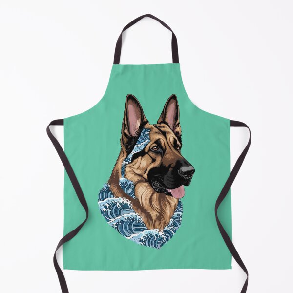 Item preview, Ocean Silhouette of a German Shepherd designed and sold by GoodyPaws.