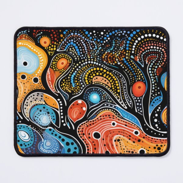 Item preview, Aboriginal Inspired Dot Art - Spiritual Facilities designed and sold by GrinGalore.