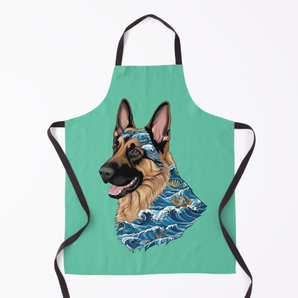 Item preview, Ocean Silhouette of a German Shepherd designed and sold by GoodyPaws.
