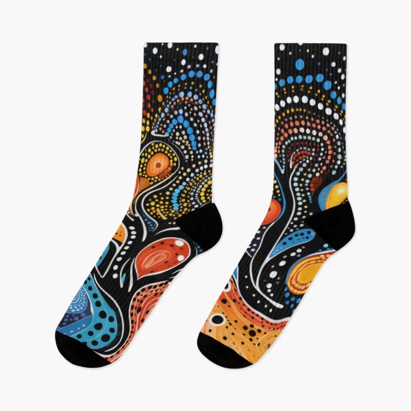 Item preview, Aboriginal Inspired Dot Art - Spiritual Facilities designed and sold by GrinGalore.