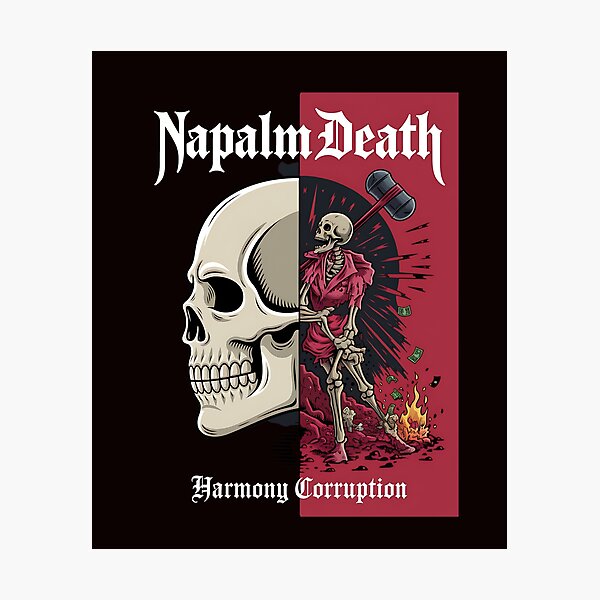 Artikel-Vorschau von Napalm Death, designt und verkauft von RUMI-ART-PLANET.