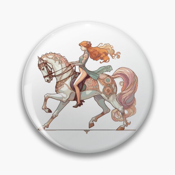 Item preview, Dressage riding horse noble dynamic gift designed and sold by Pineapple-Tree.