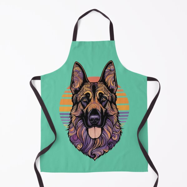 Item preview, Sunset Silhouette of a German Shepherd designed and sold by GoodyPaws.