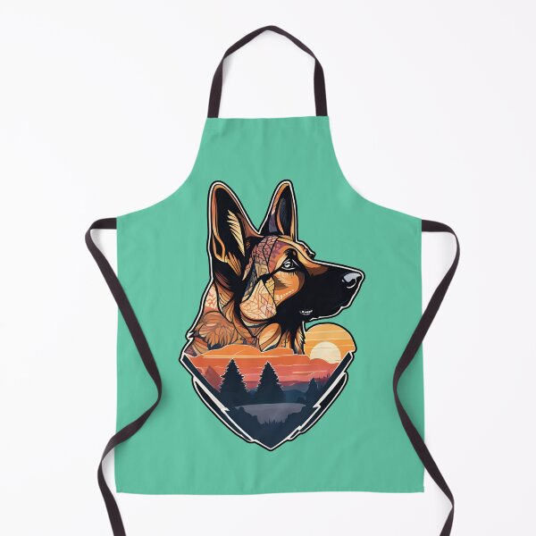 Item preview, Sunset Silhouette of a German Shepherd designed and sold by GoodyPaws.