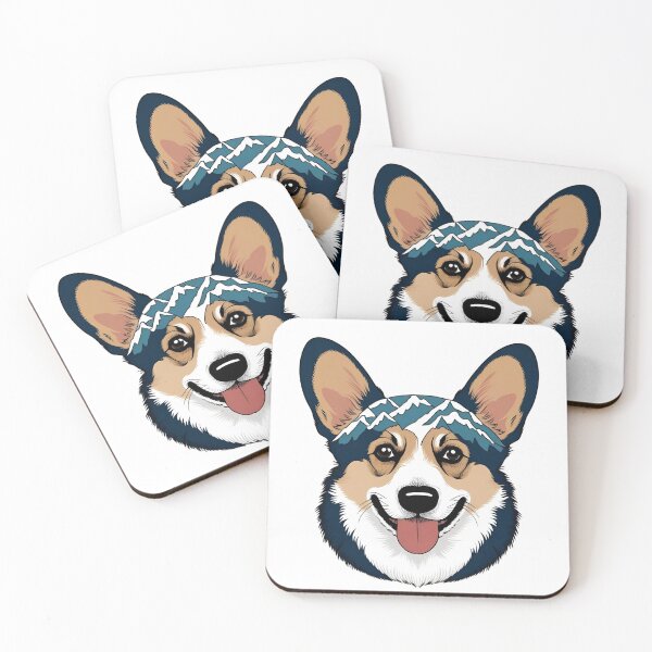 Item preview, Mountain Silhouette of a Welsh Corgi Pembroke designed and sold by GoodyPaws.