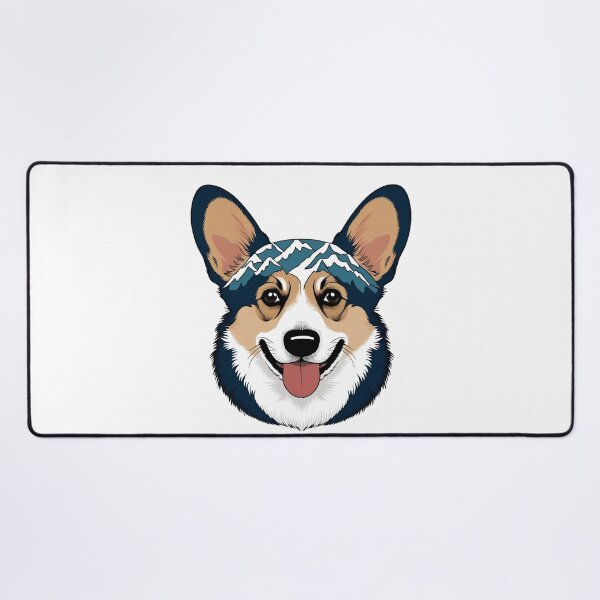 Item preview, Mountain Silhouette of a Welsh Corgi Pembroke designed and sold by GoodyPaws.