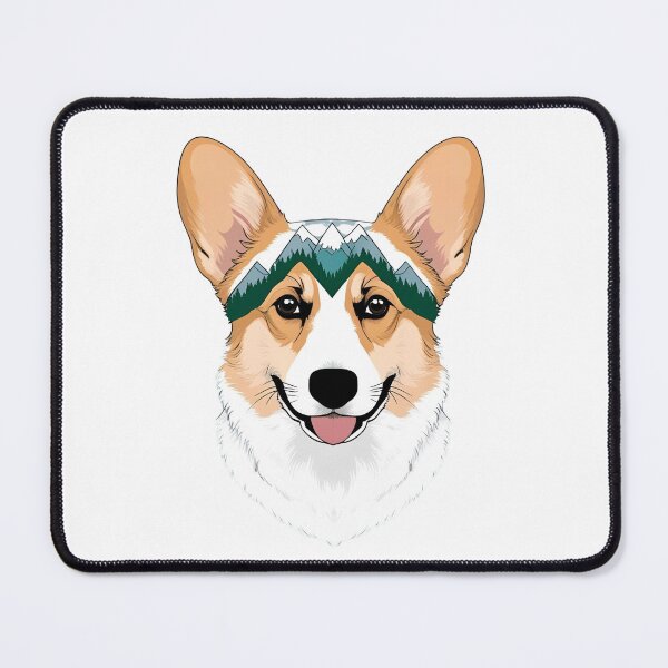 Item preview, Mountain Silhouette of a Welsh Corgi Pembroke designed and sold by GoodyPaws.