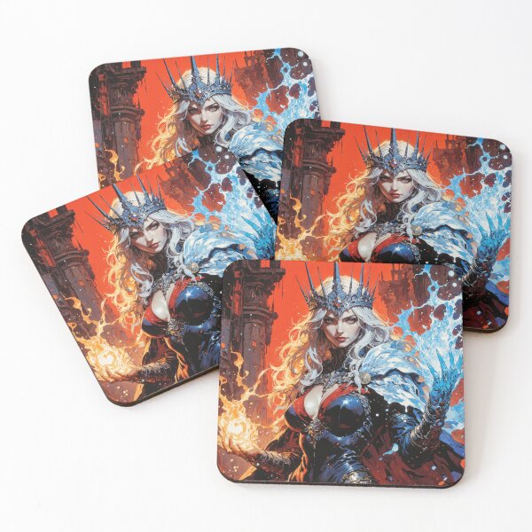 Item preview, The Frostfire Queen designed and sold by Abraxas' Fantasy Shop.