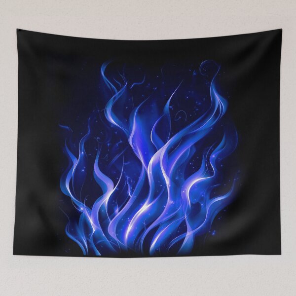 Item preview, Fire blue art magic designed and sold by BeebooDesign.