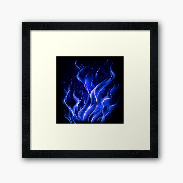 Item preview, Fire blue art magic designed and sold by BeebooDesign.