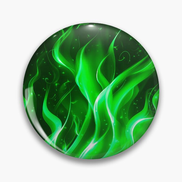 Item preview, Fire green art magic designed and sold by BeebooDesign.