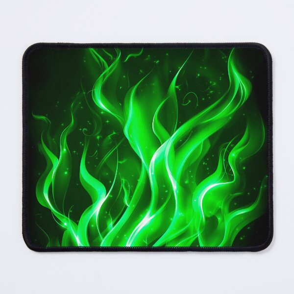 Item preview, Fire green art magic designed and sold by BeebooDesign.