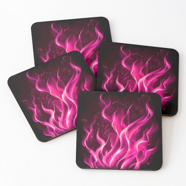 Item preview, Fire pink art magic designed and sold by BeebooDesign.