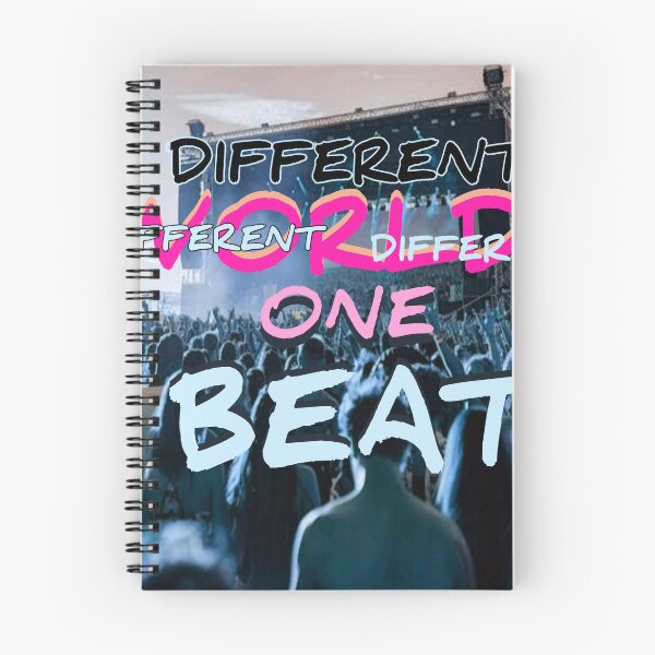 Item preview, Different worlds one beat  designed and sold by Abibless1998.