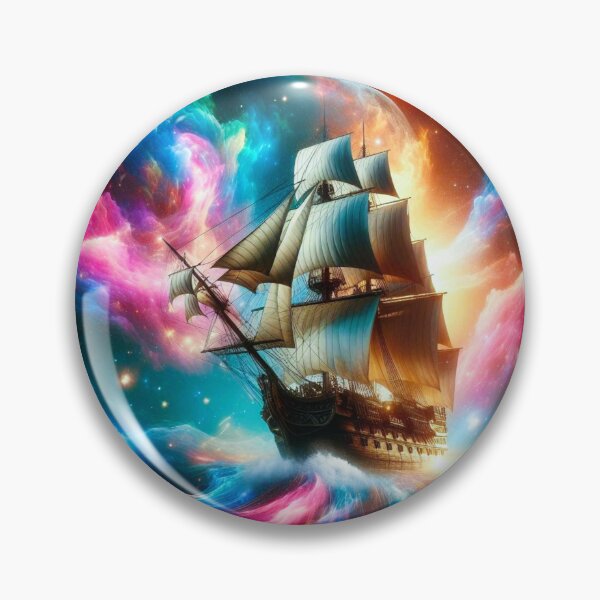 Item preview, old sailing ship in space designed and sold by Dogandesighn.