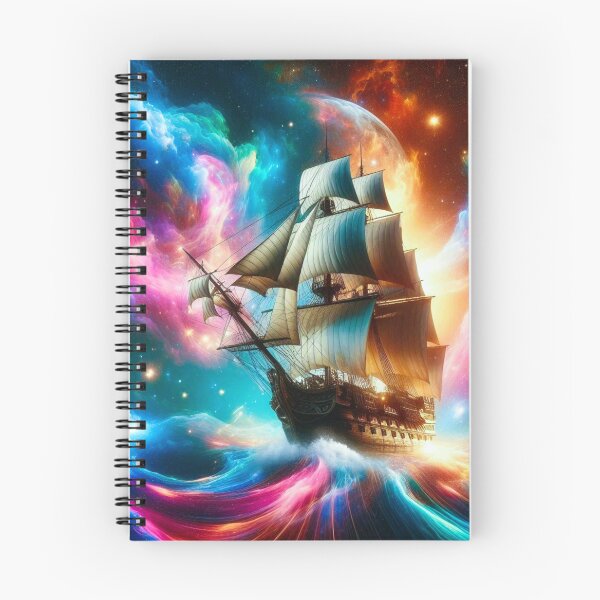 Item preview, old sailing ship in space designed and sold by Dogandesighn.